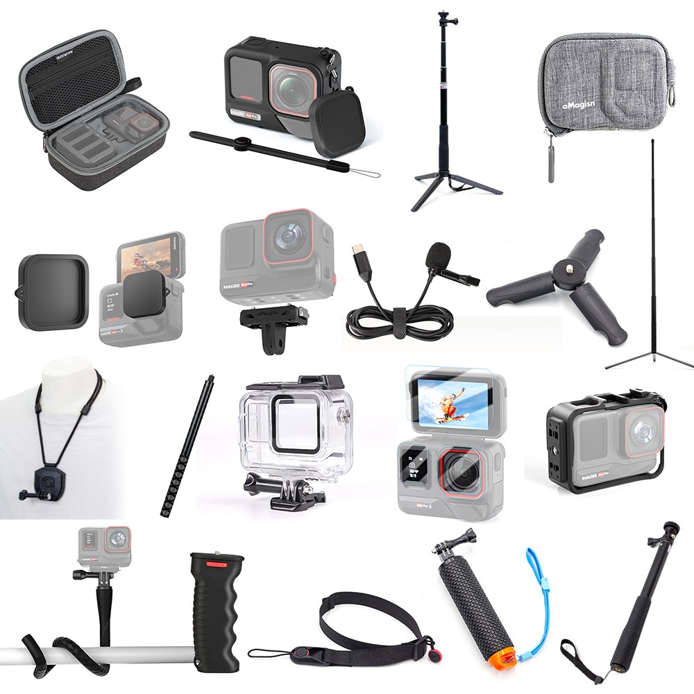 인스타360 ACE PRO 2 인기 필수 악세사리 모음 기획전 insta360 에이스 프로 2 가방 케이스 액정필름 거치대 삼각대 액세서리 18,000원