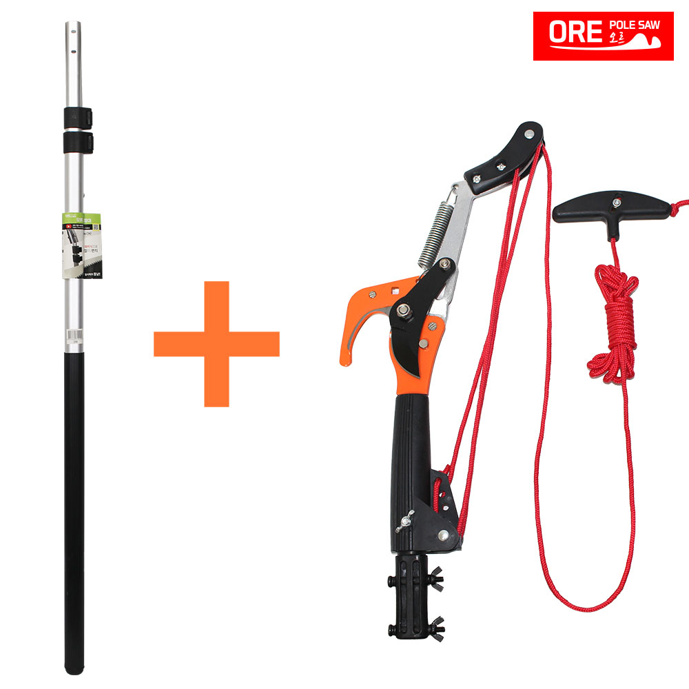 ORE오르 로프식 고지가위 장대세트 약 3.4m 원예 전지 전정 가위 50,600원