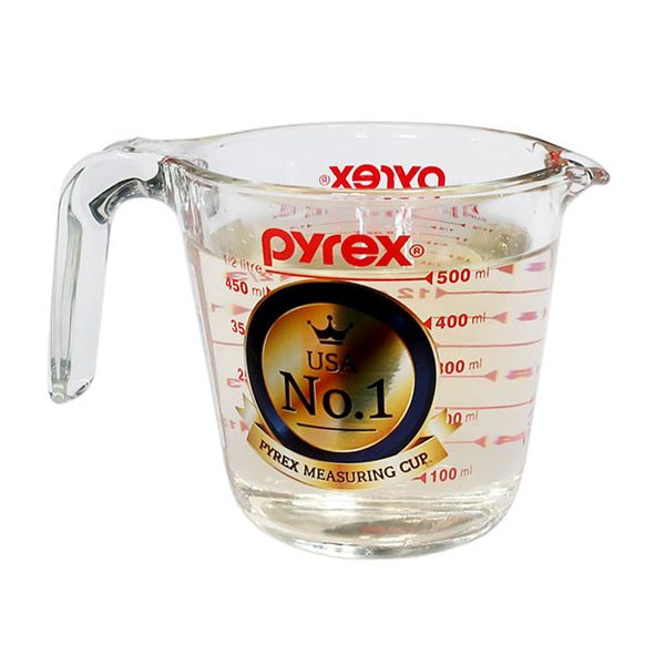 파이렉스 파이렉스계량컵 내열강화유리컵 500ml 신형 14,800원