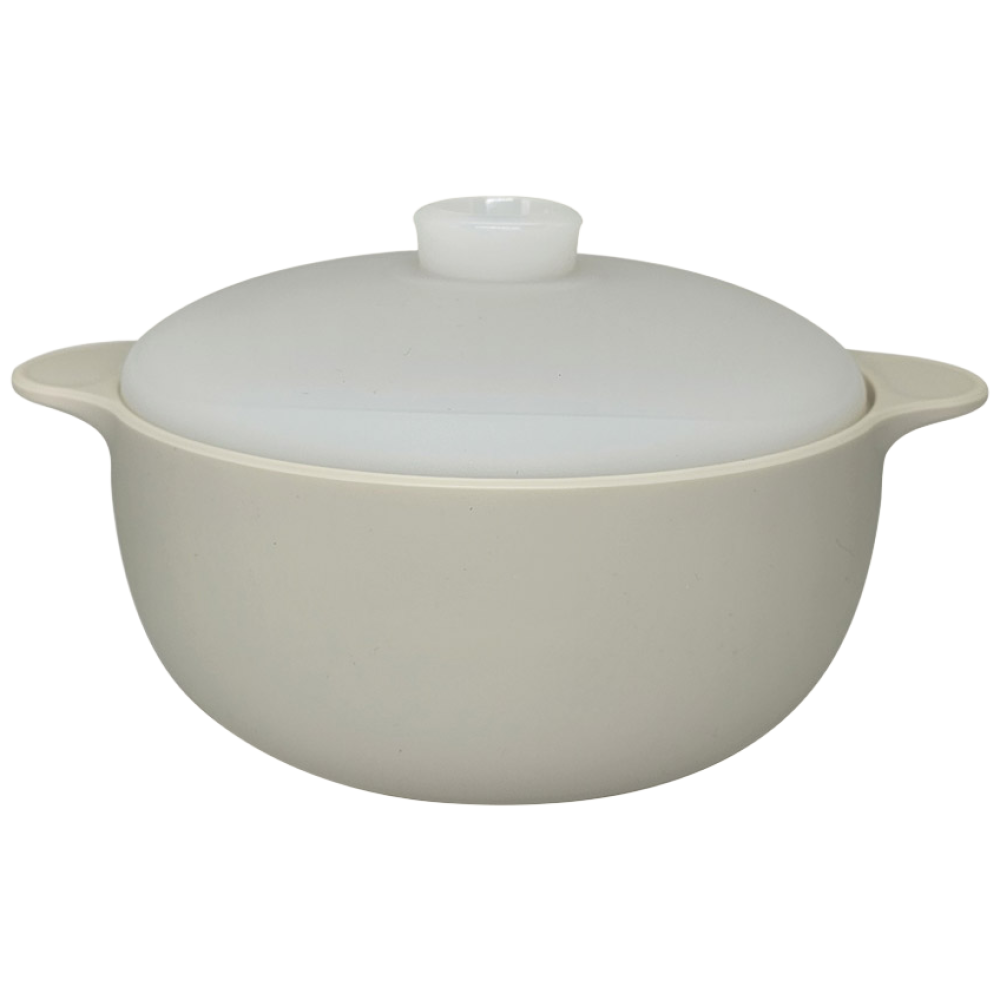 니콜레타 국산 실리콘 찜기 전자레인지 용기 1300ml, 그레이, 1개 19,500원