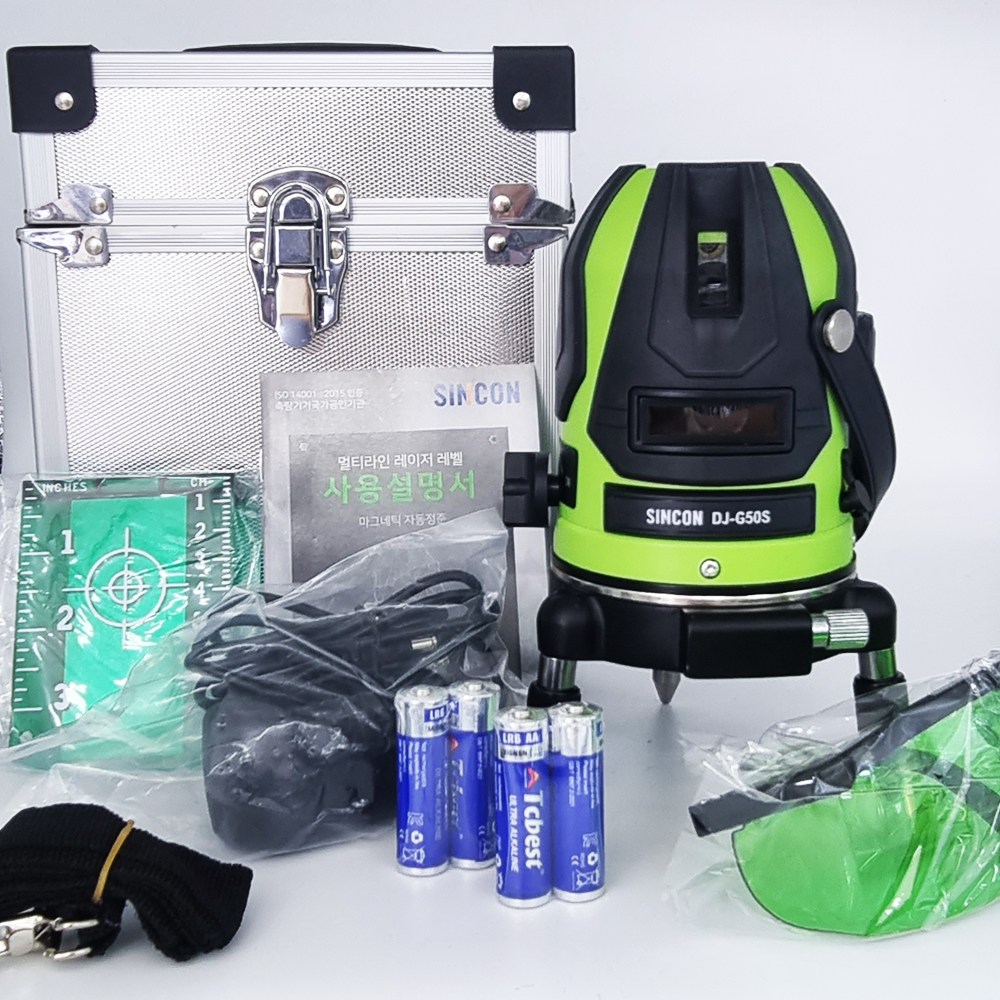 신콘 신제품 그린레이저레벨기 DJ-G50S 고급일제샤프다이오드 154,000원