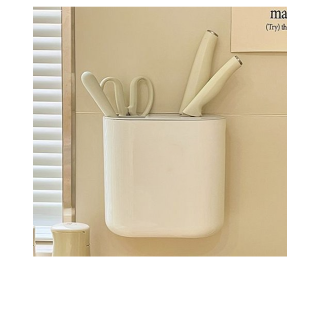 잇어스 홈 물빠짐 부착식 조리도구 수저통 74,200원