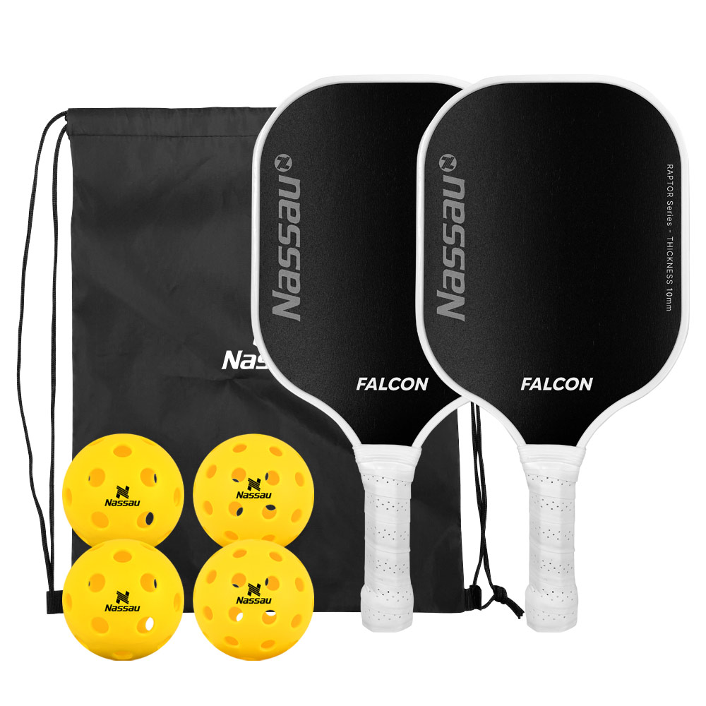 낫소 피클볼 세트 팔콘 NSPKFC 초보자용 입문자 동호회 실내용 실외용 연습구 포함 25,900원