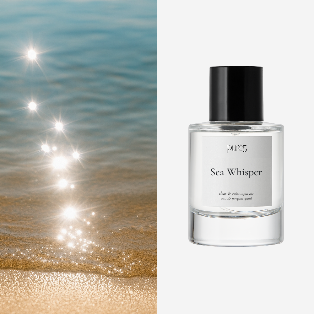 PURE5 청량한 허브 아쿠아 비누향 향수 오드퍼퓸 SEA WHISPER 50ml, 1세트 38,000원