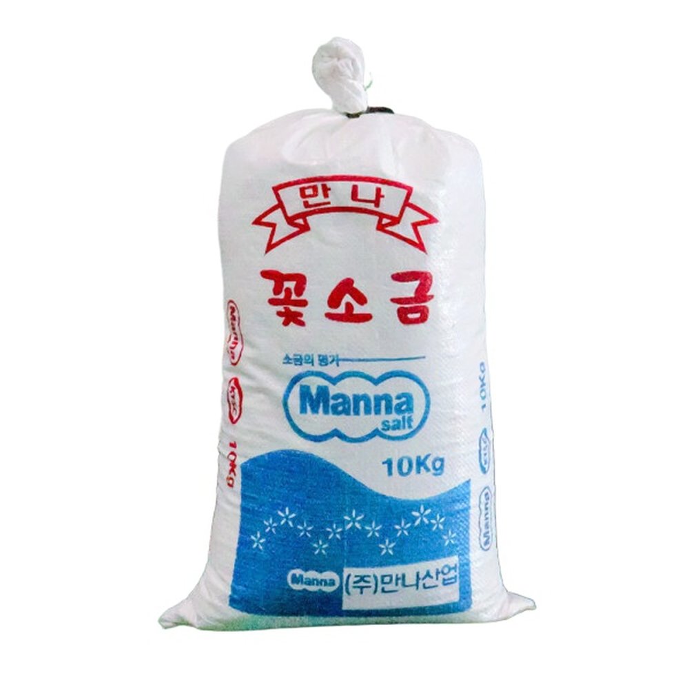 꽃소금 10kg 국내제조 깔끔한 맛 정제소금 대용량 요리용 업소용 식당용 깔끔한 맛 23,850원