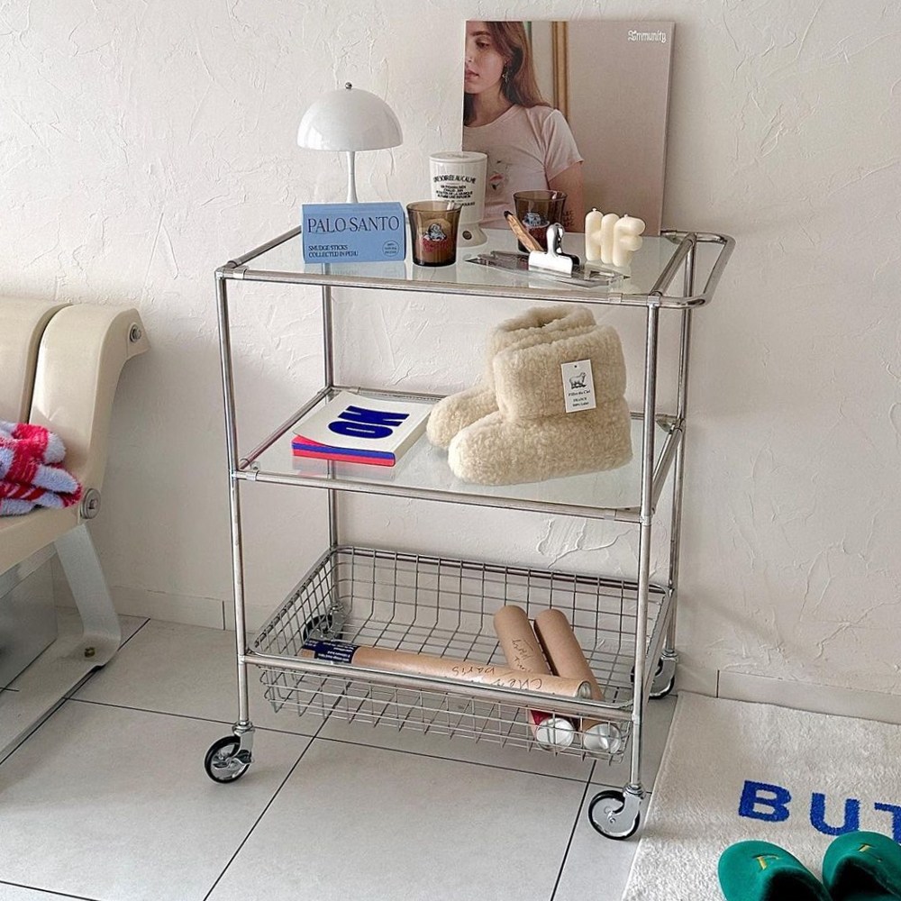 오그레 모듈 가구 3단 트롤리 158,000원