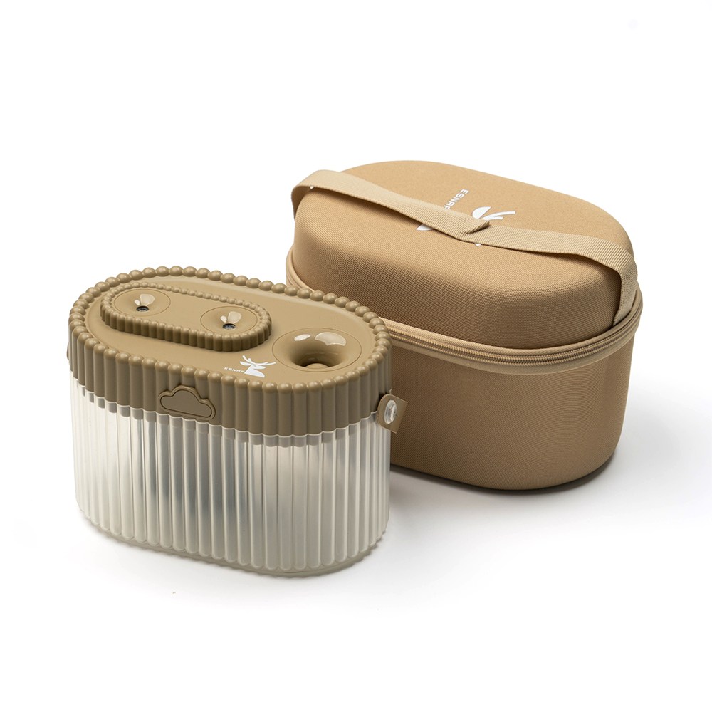 에스나프 클라우드&미스트 2L 듀얼 분사 무선 초음파 가습기+전용케이스, 코요테 탄 32,890원