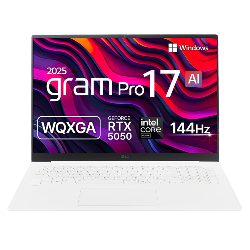 LG전자 2025 그램 프로 AI 17 코어 Ultra7 지포스 RTX 5050 3,320,000원