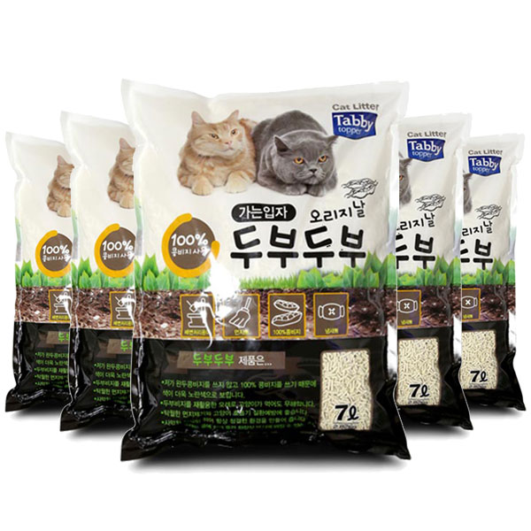 테비토퍼 두부두부 프리미엄 고양이 모래 22,500원