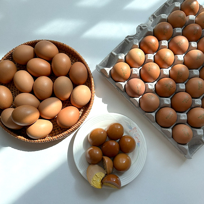 당일구운 신선한 구운란 훈제란 탱글탱글한 대란 30구X6 77,720원