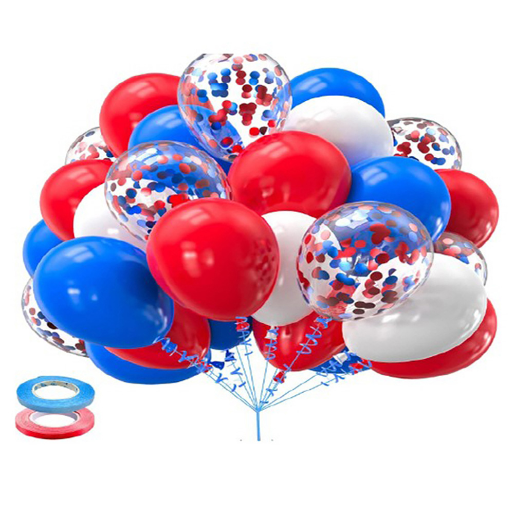 만들하비 컨페티 풍선 세트, 레드블루, 1세트 9,900원