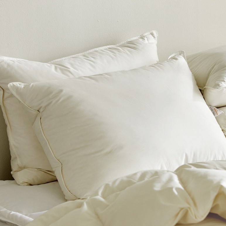 바운티풀 호텔 폴란드 수피마면 삼중구조 구스베개, 버터크림, 1개 99,900원