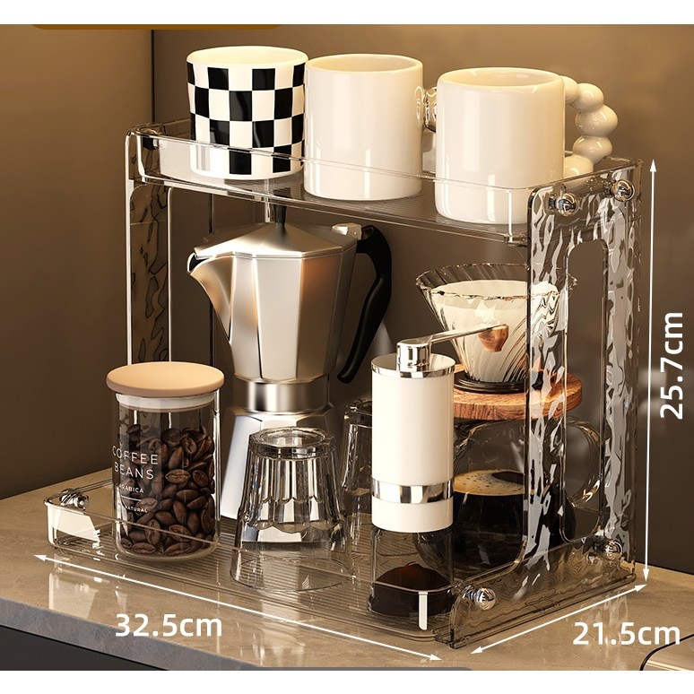 에디노크 화장품 정리함 향수 보관함 아크릴 투명 선반 18,800원