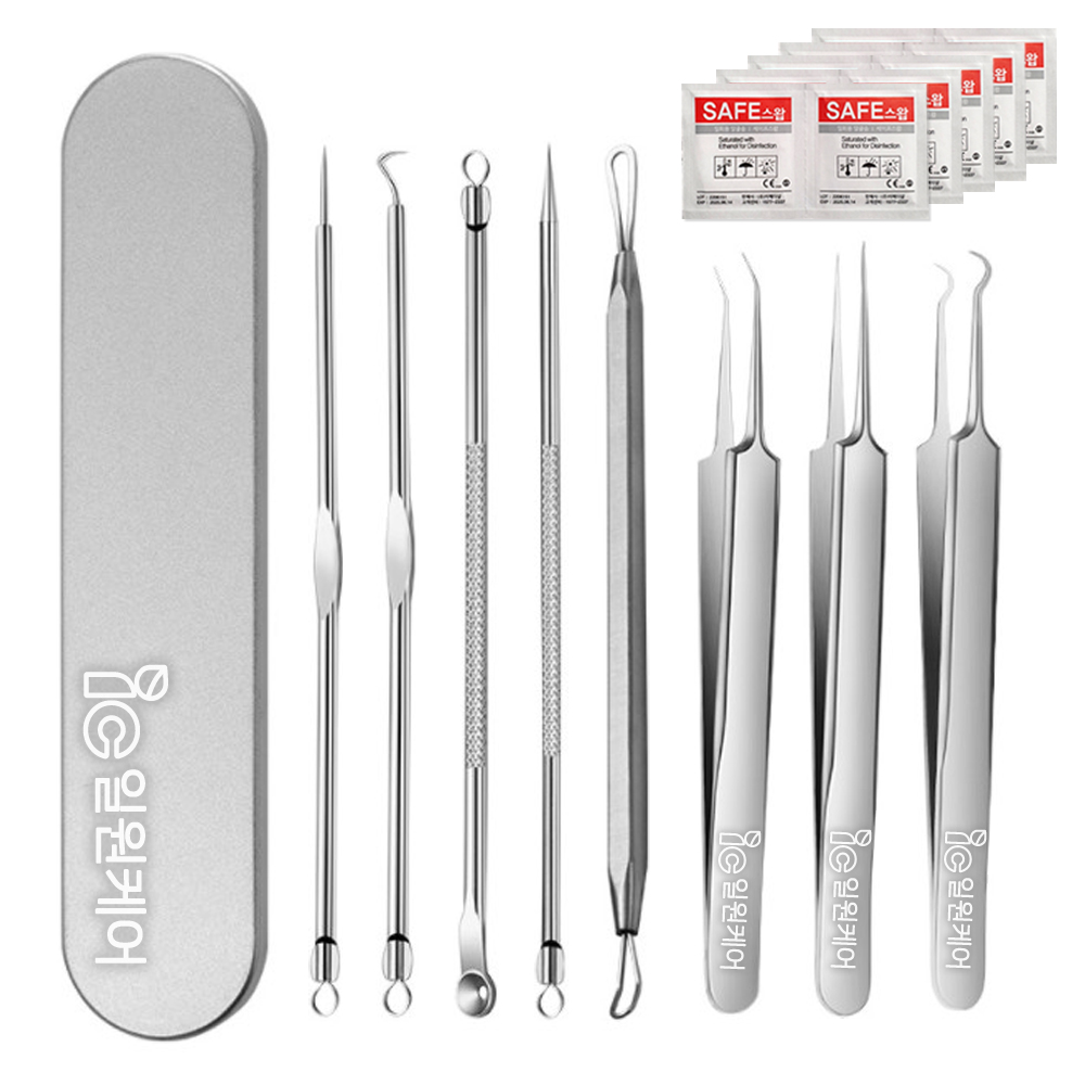 일원케어 피지 블랙헤드 압출기 제거기 13종 세트 16,500원