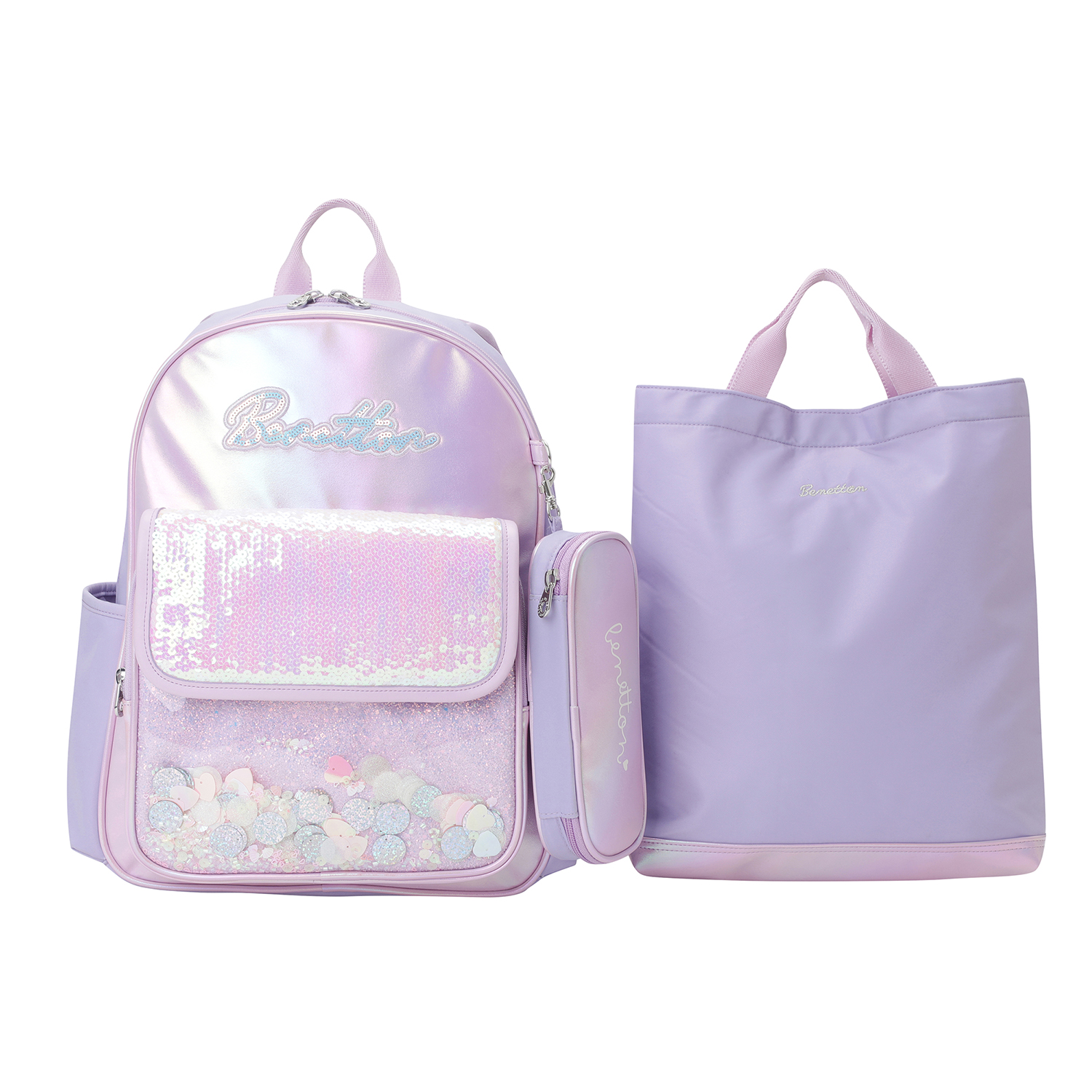 베네통키즈 펄비즈 책가방 + 필통 + 보조가방 세트 QCBGP3411LV 109,000원