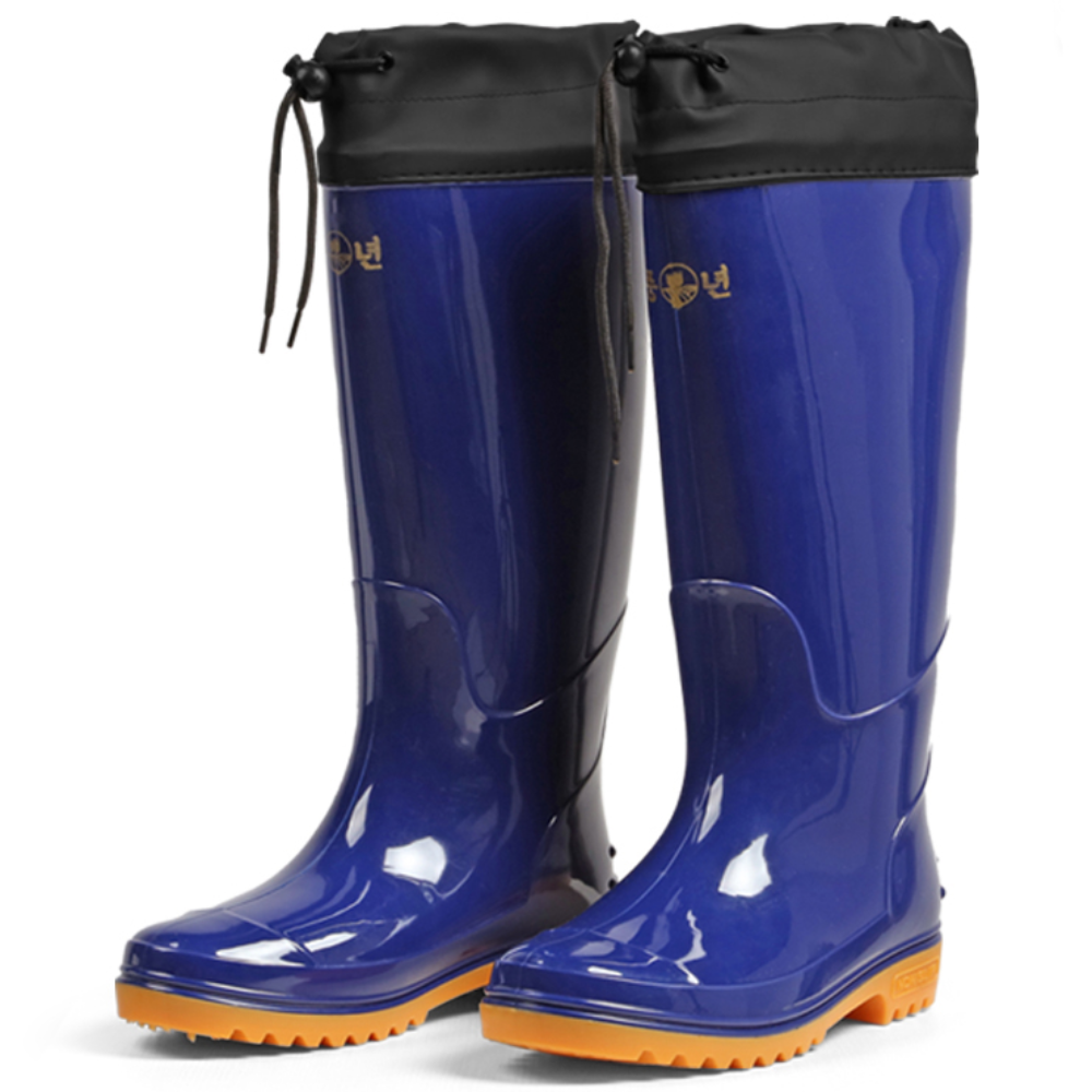 방수 신발 남성 여성 낚시 작업화 위생 주방장화 미끄럼방지 풍년장화(카프형) 14,890원