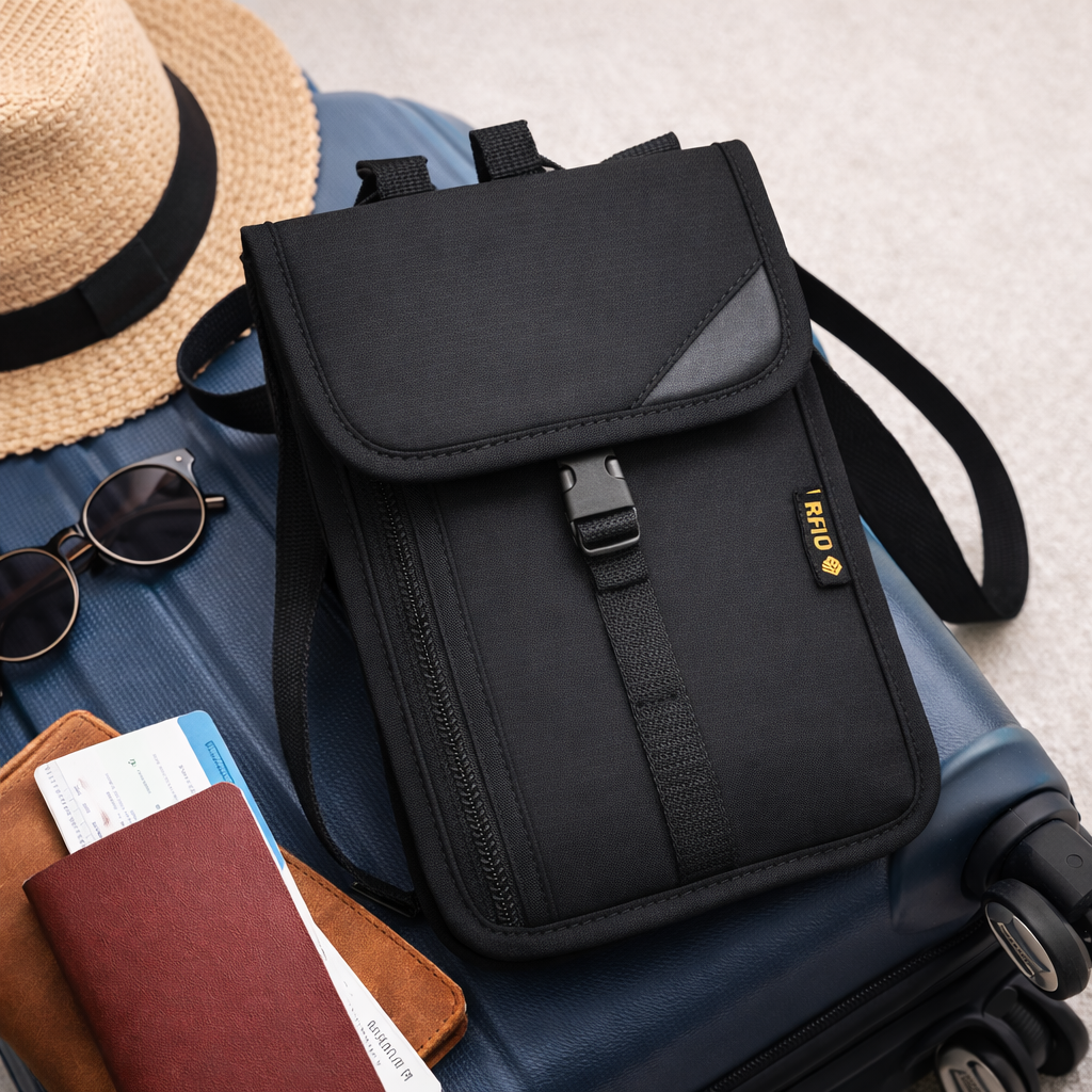 홈에이드 RFID차단 여행용 파우치 지갑 15,900원