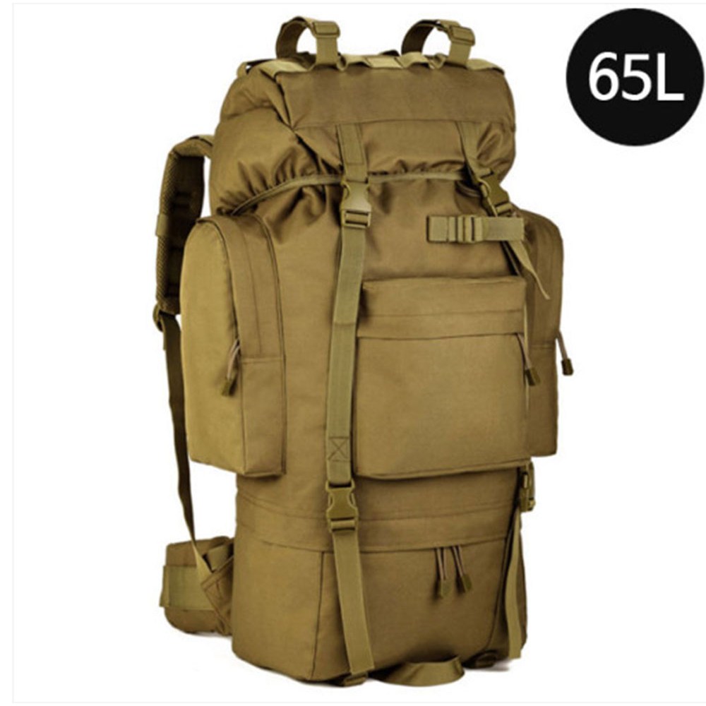 백패킹배낭 65L 등산 여행 트래킹 가방 캠핑, 카키 45,760원