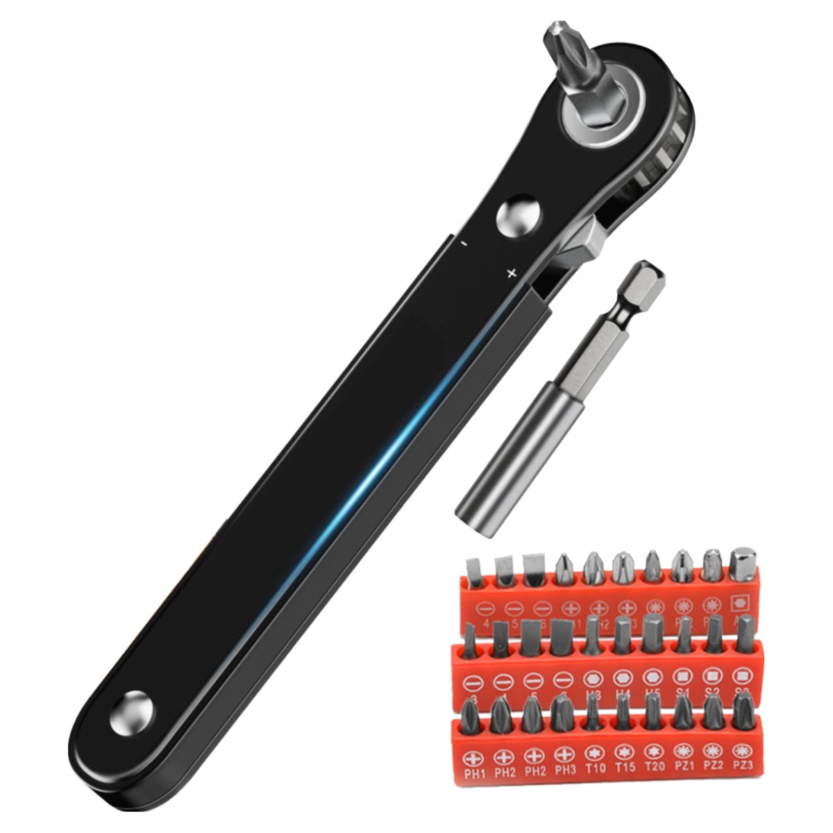 90도 각도 드라이버 좁은 공간용 미니 라쳇 렌치 비트 소켓 세트, 남성용 선물, 일상 휴대용 도구, 멋진 기기 및 EDC 장비, 재고 보충용 11,760원