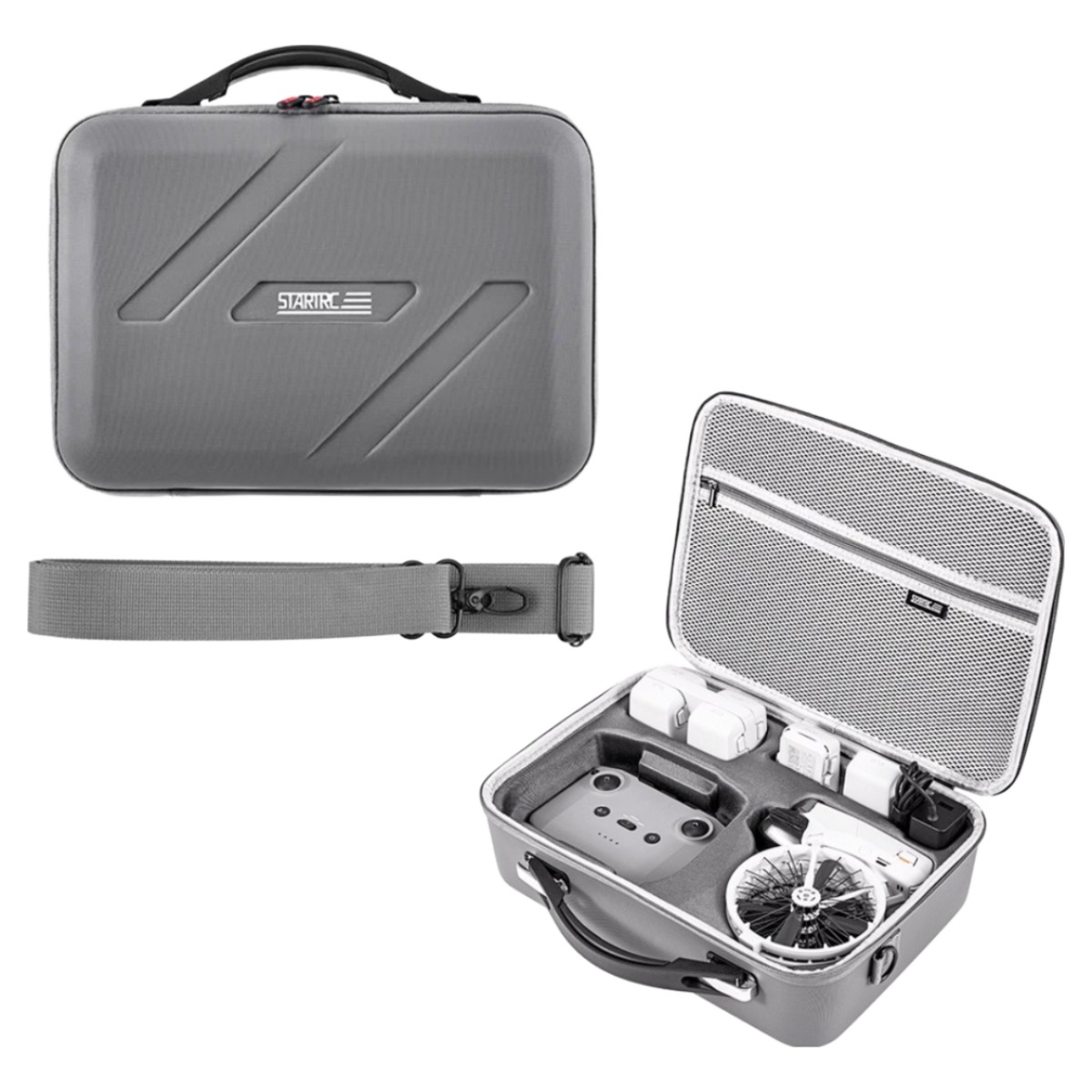 DJI FLIP 플립 드론 프리미엄 콤보 케이스 플라이 모어 수납 휴대, 단일색상, 1개 38,000원