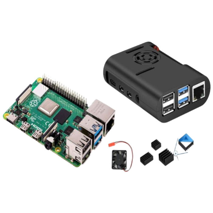 라즈베리파이4B 4GB심플케이스&쿨링 키트 192,060원