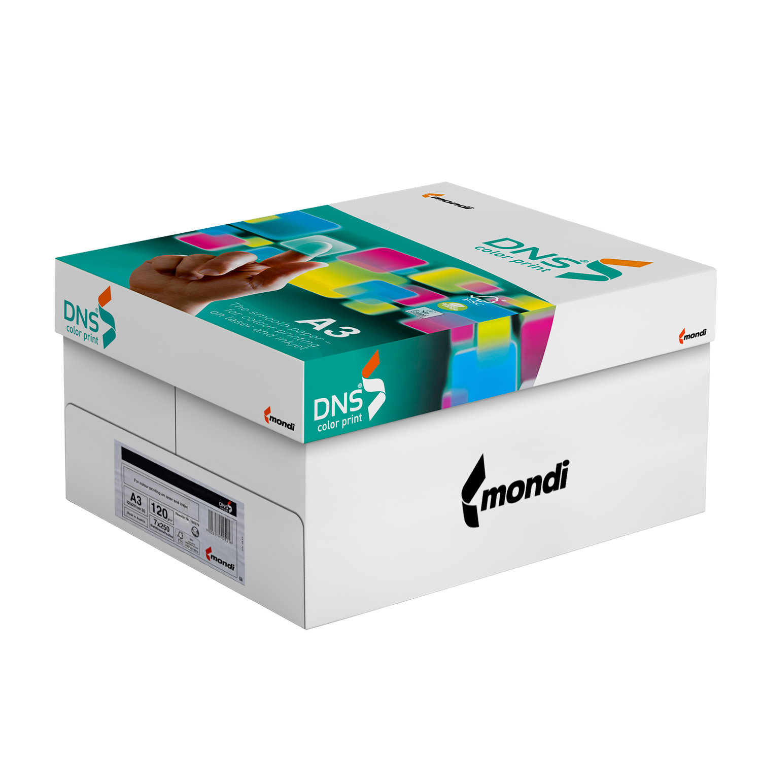 몬디 DNS 120g 컬러레이져 복사용지, 1750개, A3 300,000원