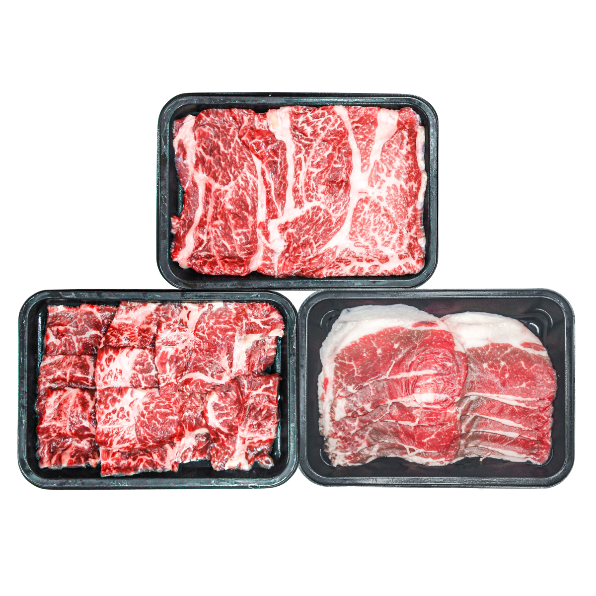 투뿔 1++ 한우세트 구이용 600g 프리미엄 미경산 암소한우 꽃등심 채끝살 차돌박이 각 200g, 1개 84,900원