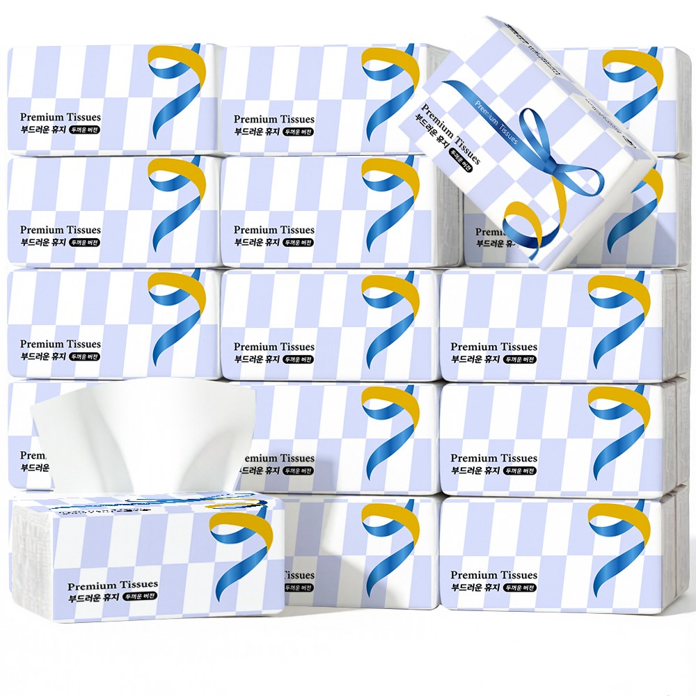 대용량 천연펄프 5겹 뽑아쓰는 티슈 300매 생활용 건식휴지, 1개, 30개입 25,300원