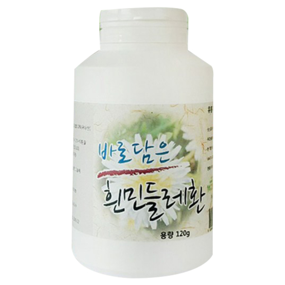 NK협동조합 흰민들레환, 1개, 120g 12,800원
