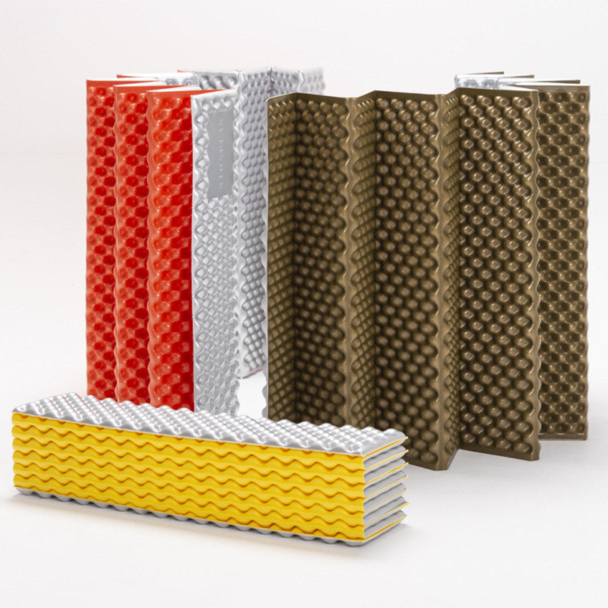 백패킹 캠핑 매트 알루미늄 발포매트 단열매트, 옐로우, 현재가 29,600원