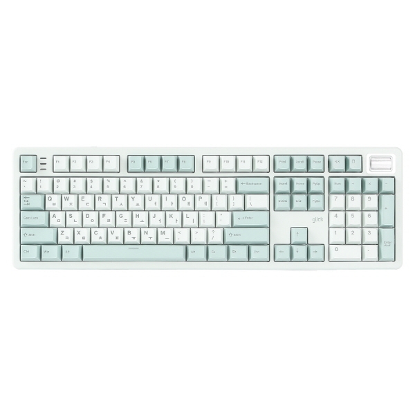 지클릭커 제주WK107 1K 파도스위치 풀윤활 무선 블루투스 기계식 키보드 당근주황축 45g 69,800원