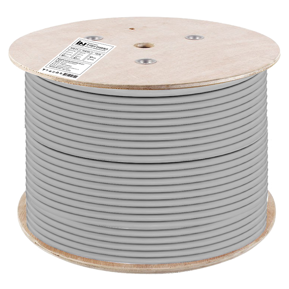 인네트워크 CAT.7 SSTP CCA심선 제작용 랜케이블 드럼타입 IN-7SC100G, 그레이, 1개, 100m 78,990원
