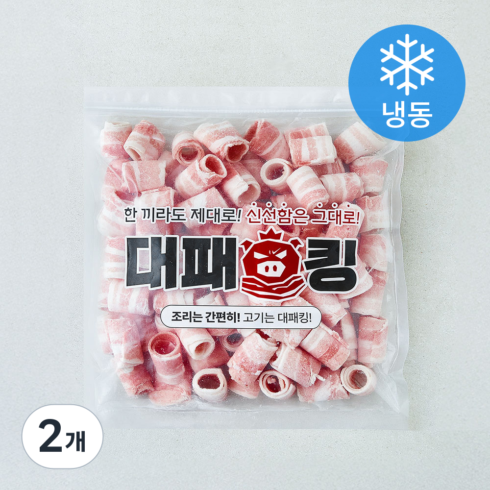 [로켓프레시] 대패킹 진짜 정삼겹 대패삼겹살 (냉동) 19,000원