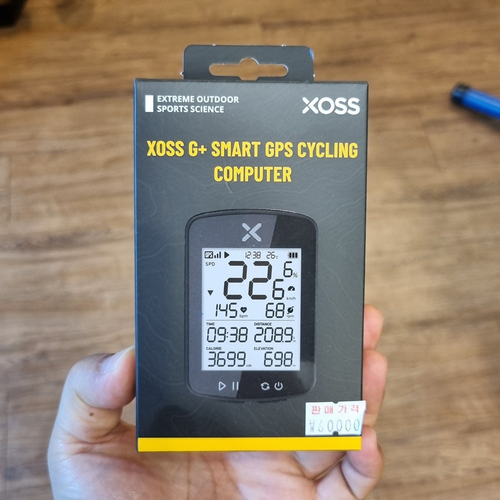 XOSS G+2세대 GPS 자전거 속도계 국내AS 57,000원