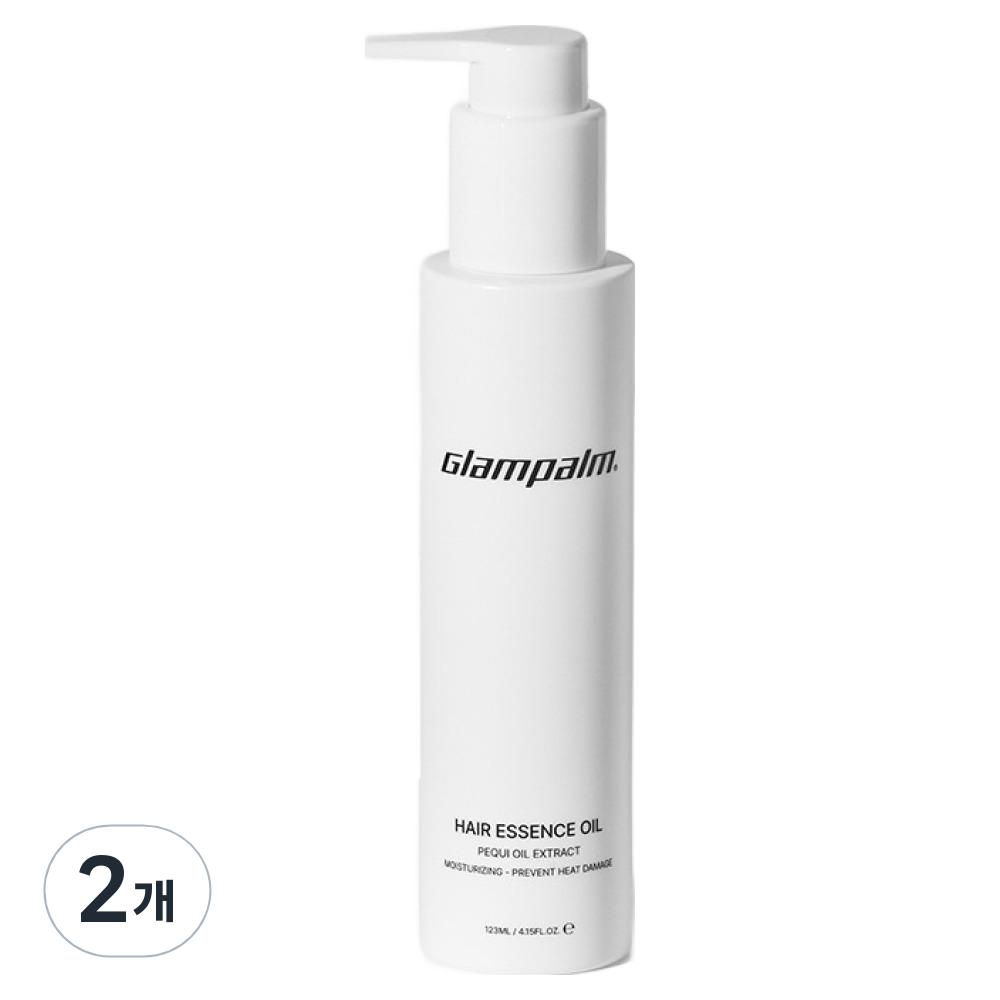 글램팜 열손상방지 동백 데일리 케어 비타민 헤어오일, 123ml, 2개 73,000원