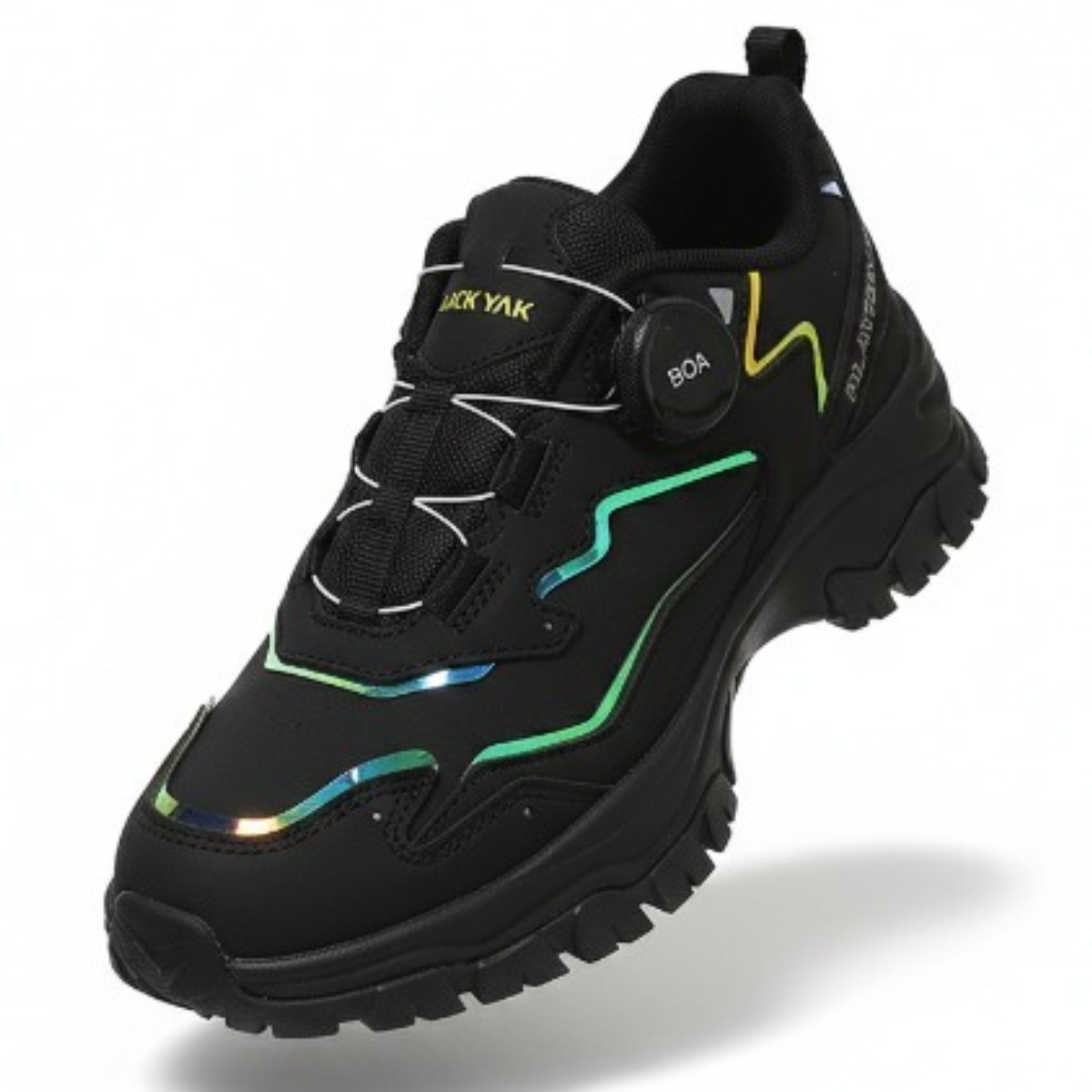 [백화점출고] 블랙야크 키즈 운동화 남아 프리즘 아이언 블랙 보아 다이얼 아동 어린이 러닝화 스니커즈 100,400원