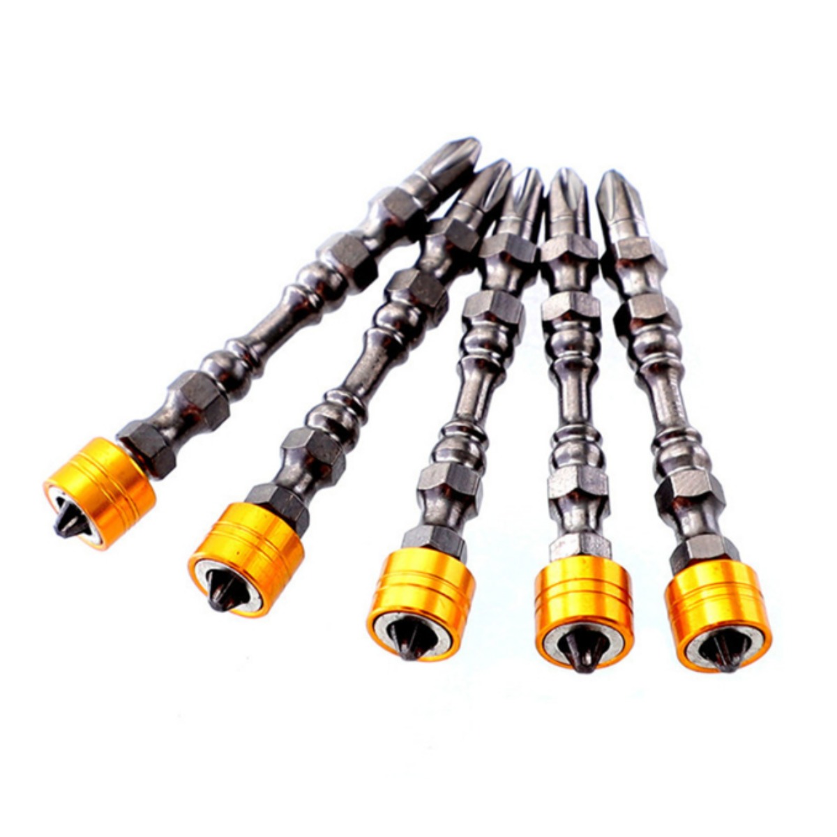 망고테크 세트구성 임팩 드릴 자석 비트 토션비트 스크루 드라이버 세트 육각 십자 전동 초강력자석 케이스 10개입 65mm, 1개 19,500원