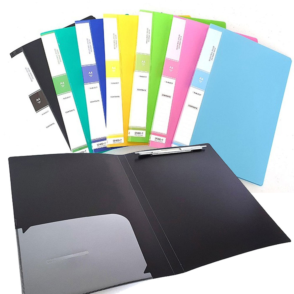 대영바인텍 PP재질 스프링화일 A4, 10개, 흑색 11,500원