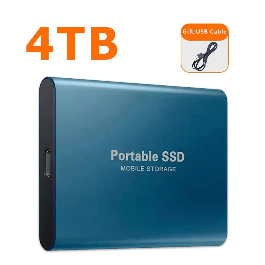 고속 외장 SSD 2TB/4TB/30TB USB 3.1 Type-C 하드 디스크 (노트북/PC/MAC용) 22,800원