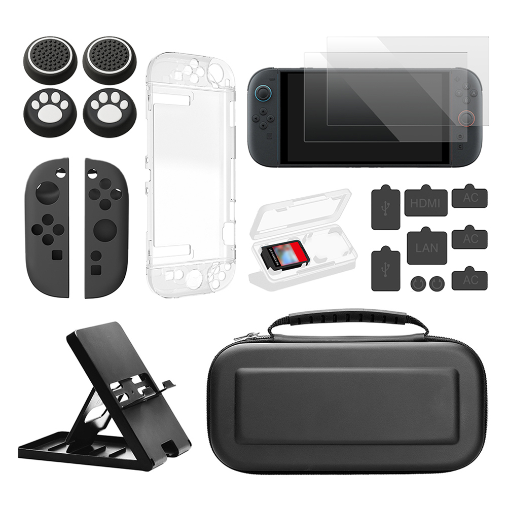 스페이스쉴드 닌텐도 스위치 2 호환 필수 게임 플레이 액세서리 만수르 8종 세트, 혼합색상, 1세트, 단일상품 33,160원