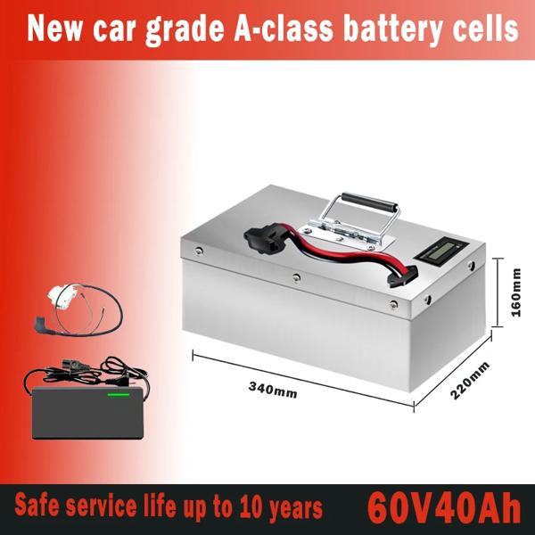 48V 전기 자동차 리튬 배터리 60v72v40A 60AH80AH 삼륜차 인산철 팩 377,890원