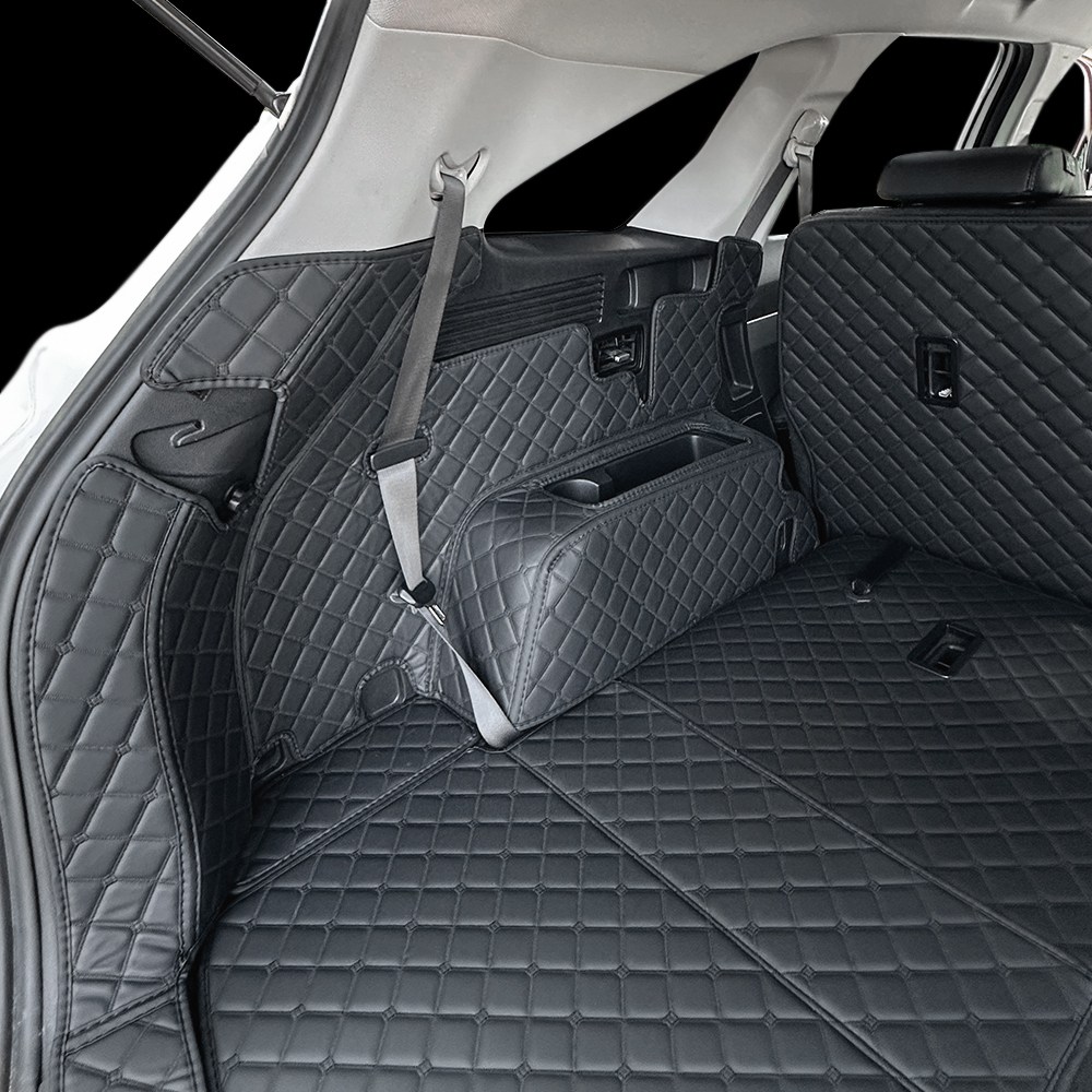 쏘렌토MQ4 트렁크매트 사이드 풀커버세트 등받이+트렁크+사이드+트렁크도어 포함/페리호환, 새들브라운, 5인승(스피커무+LED무) 129,000원