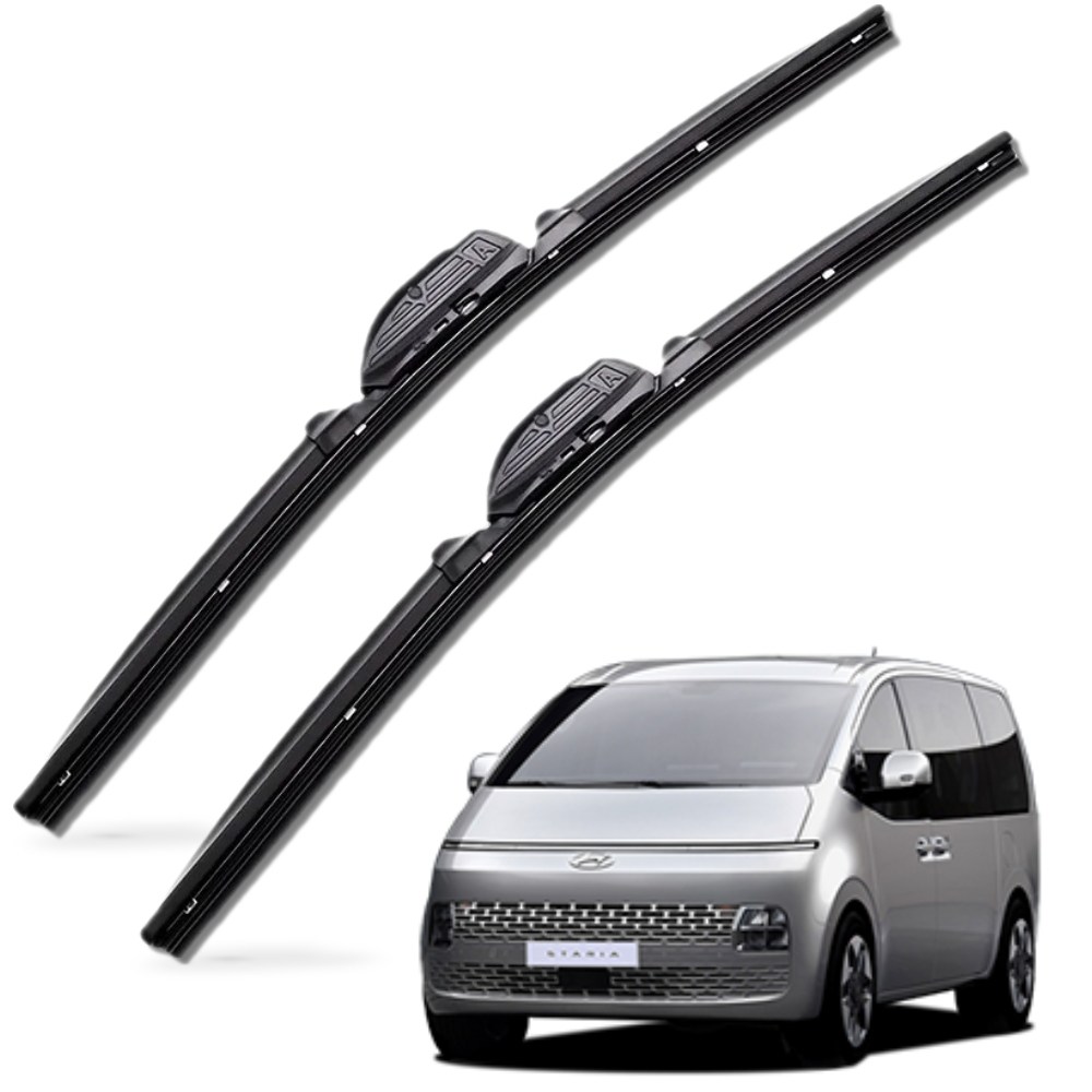 현대 스타리아 전차종 순정(호환)형 자동차 프리미엄 하이브리드 와이퍼 윈도우브러쉬 1+1세트, 스타리아-PR 커넥터A 16,800원