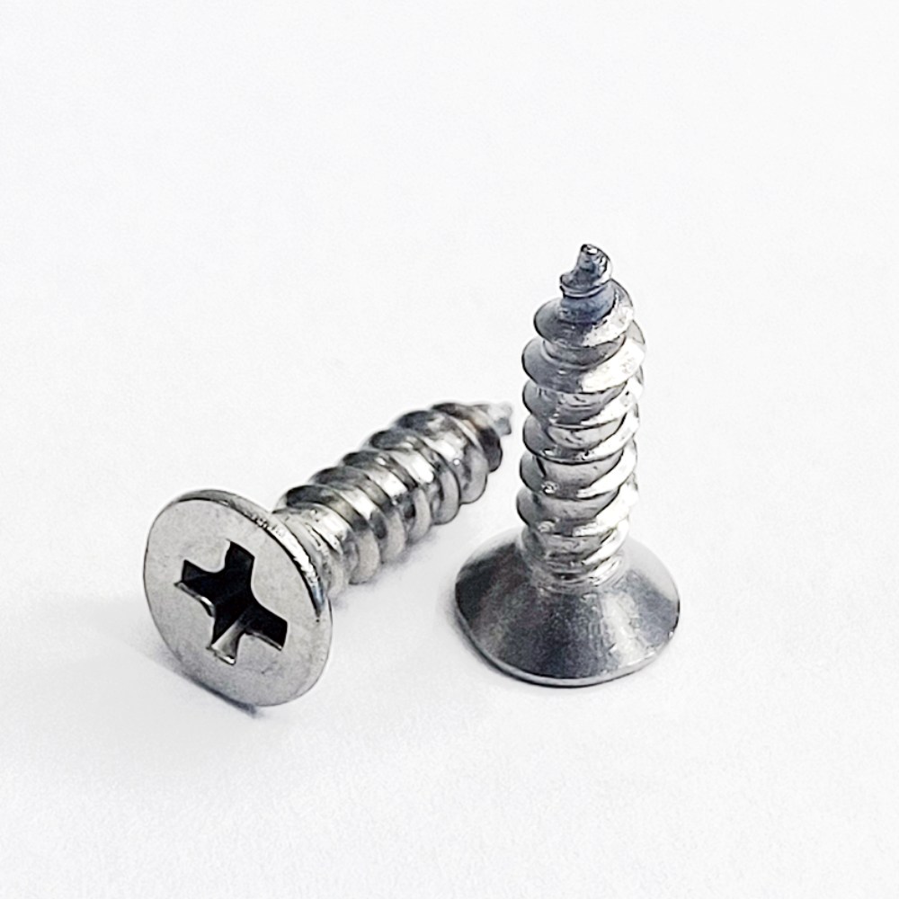 스텐 서스 접시머리 태핑 1종 나사 피스 목재 목공 DIY 나사못 m3-8, 1개 100원