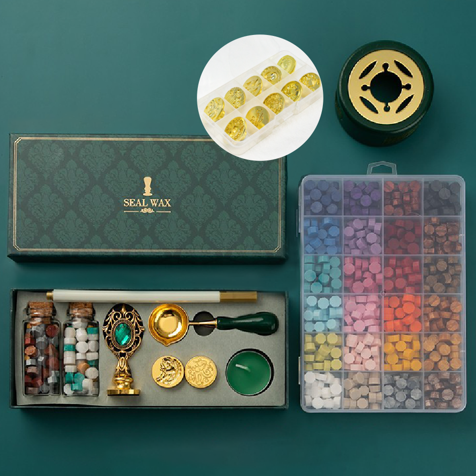 몽데뷰 실링 고급 입문 다꾸 스탬프 청첩장 인장 포함, 1세트 28,500원