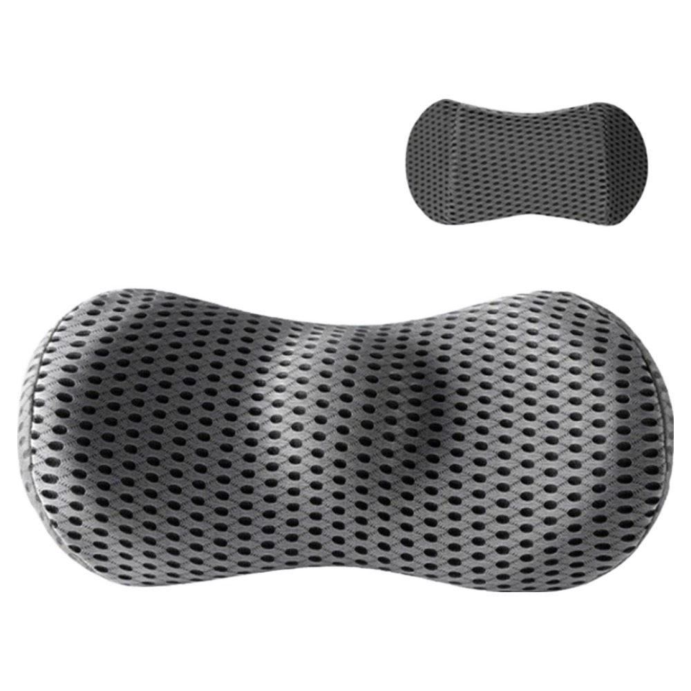 바디메타 요추 전만 메모리폼 허리쿠션 사무용 의자 등받이 차량용 쿠션, 그레이 23,800원