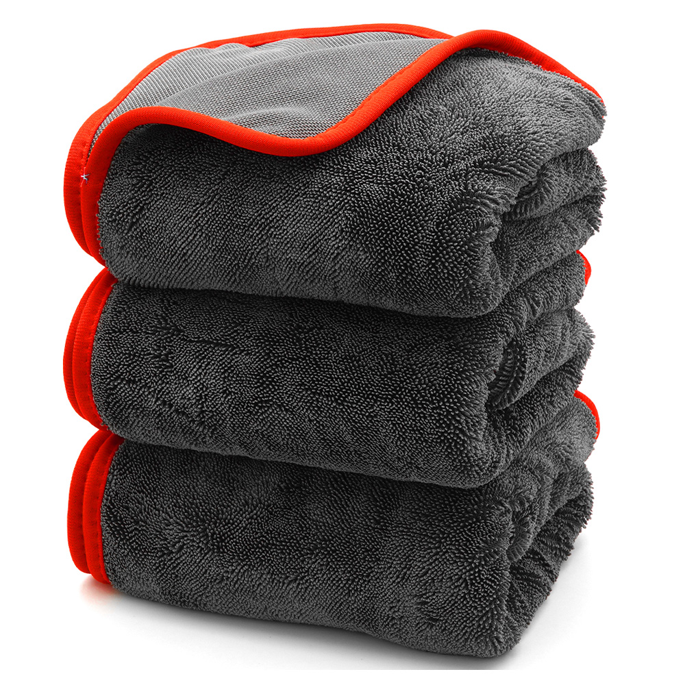에이스피드 세차 드라잉 타월 60 x 90 cm, 그레이 + 빨간, 3개 24,500원