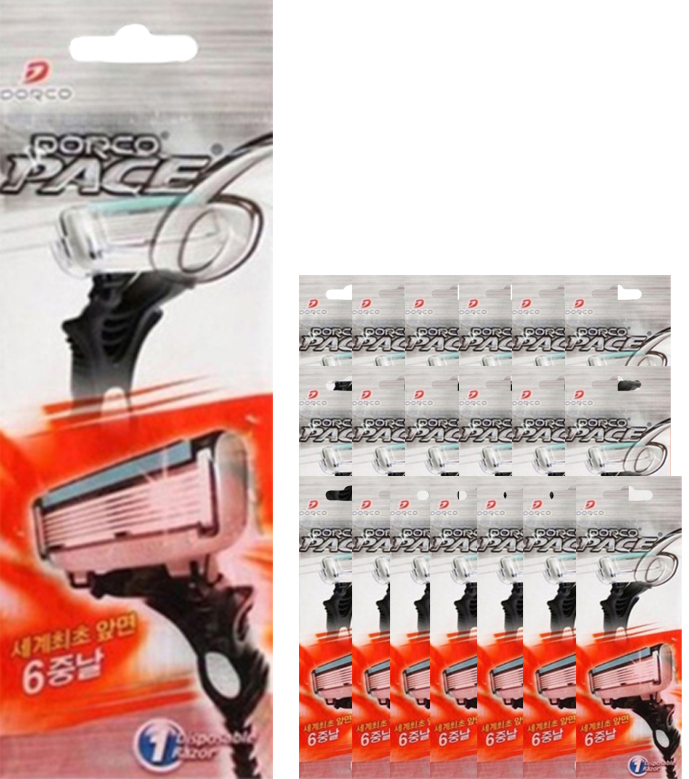 도루코 페이스 6 휴대용 면도기, 1개입, 20개 39,000원