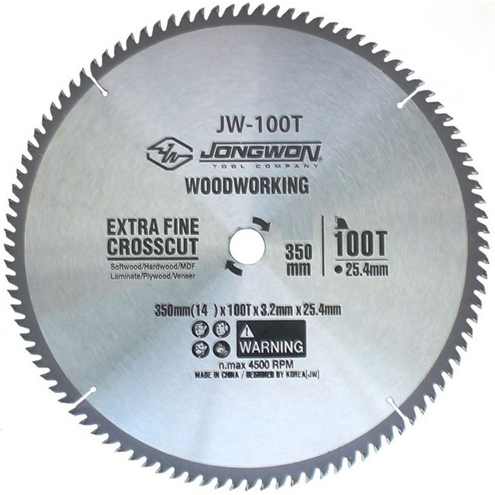 14인치 목공 원형톱날 포니 팁쇼 100날 355mm 나무톱날, 1개 18,900원