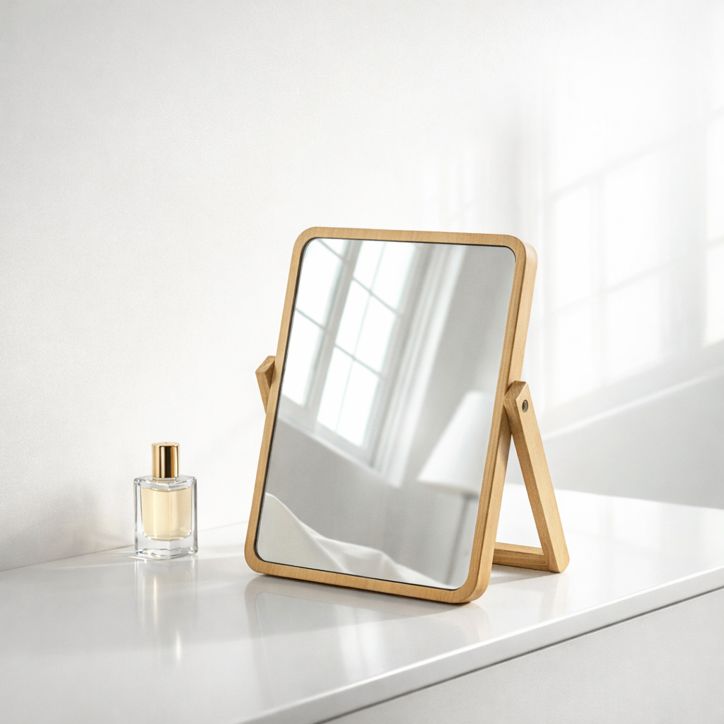 루아즈 인테리어 우드 탁상거울, 혼합색상 8,500원